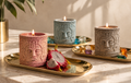 Imperio Maya gold candle tray by K'abel Rituals