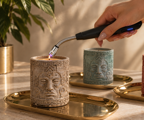 Electric rechargeable lighter for K'abel Rituals candles